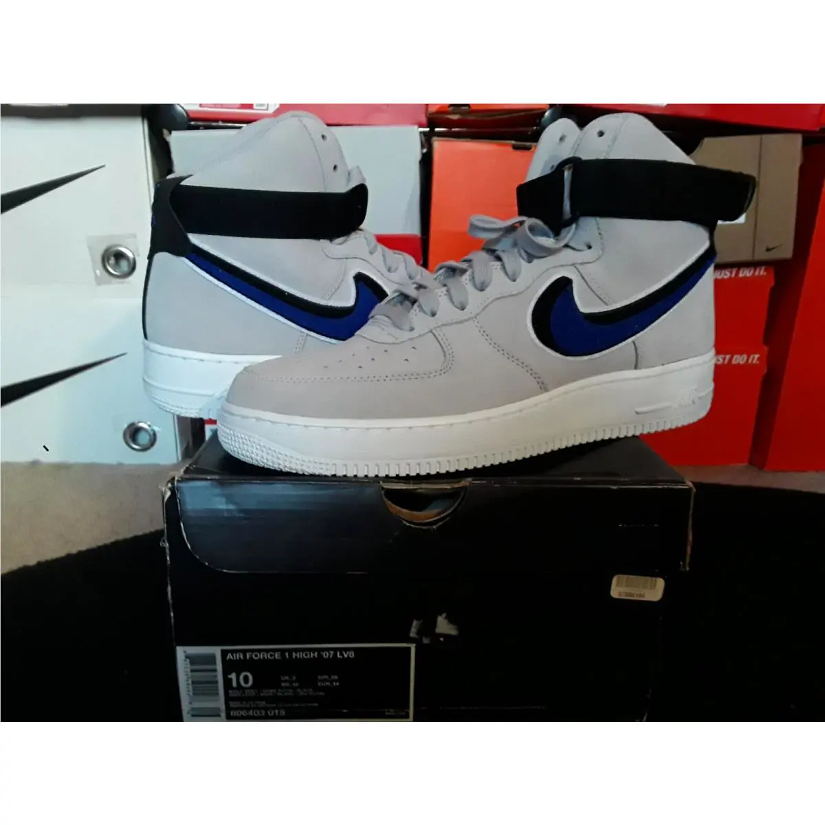 Nike shoes - Nike Air Force 1 - Air Force - 806403 015 - Gray 0