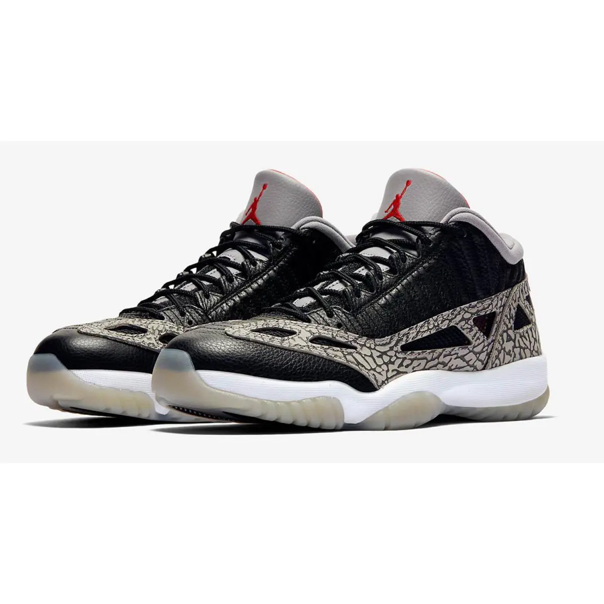 Nike shoes - Air Jordan Retro 11 Low - 919712 006 - Black/True Red/Cement Grey/White 0