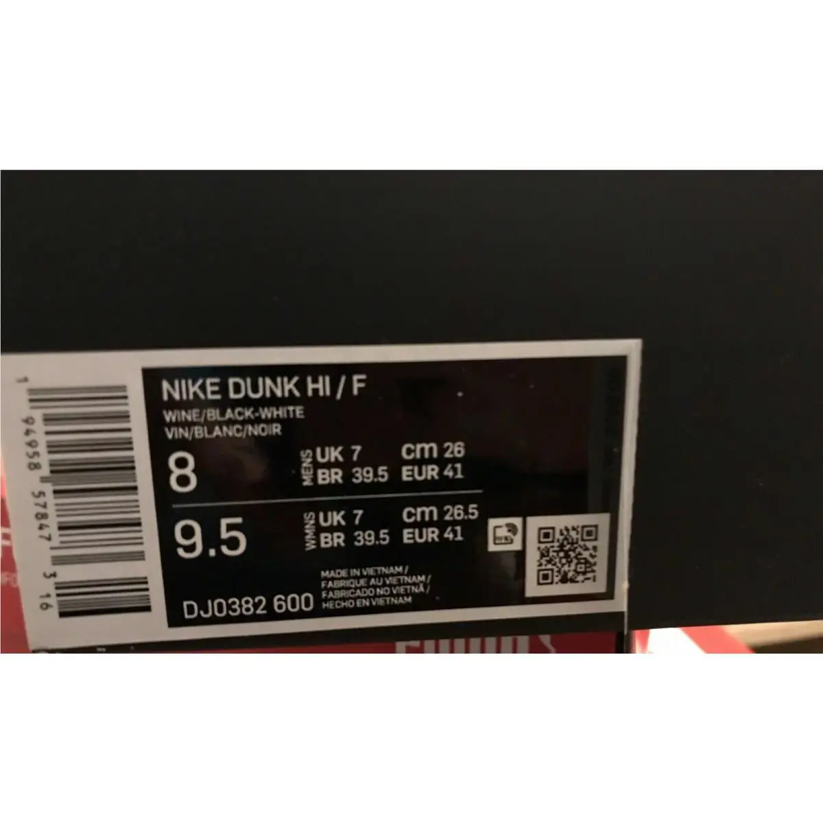 Nike shoes - DUNK LOW - DUNK LOW - DJ0382 600 - Multicolor 8