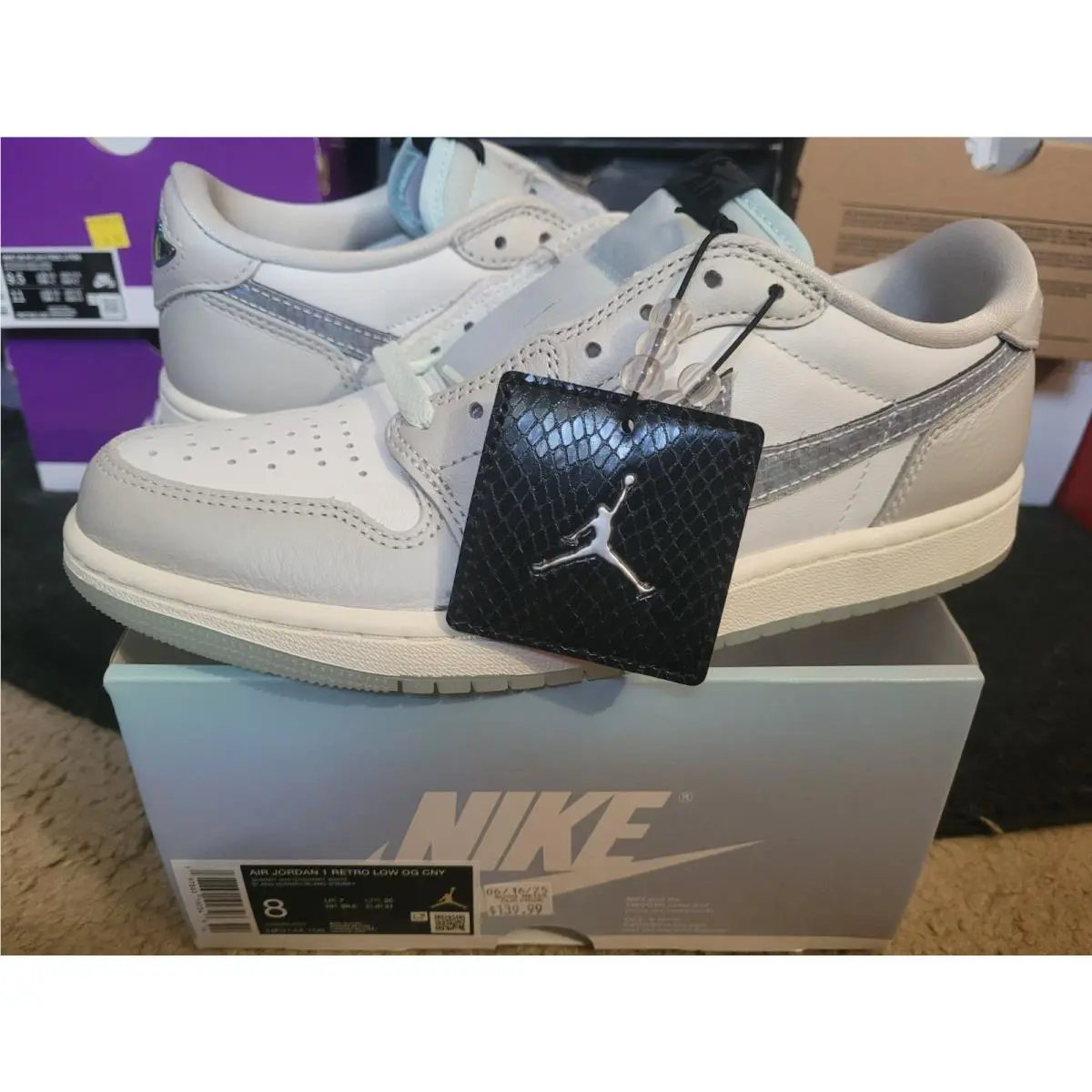 Nike shoes - Nike Air Jordan 1 - Air - HF3144 100 - White 6