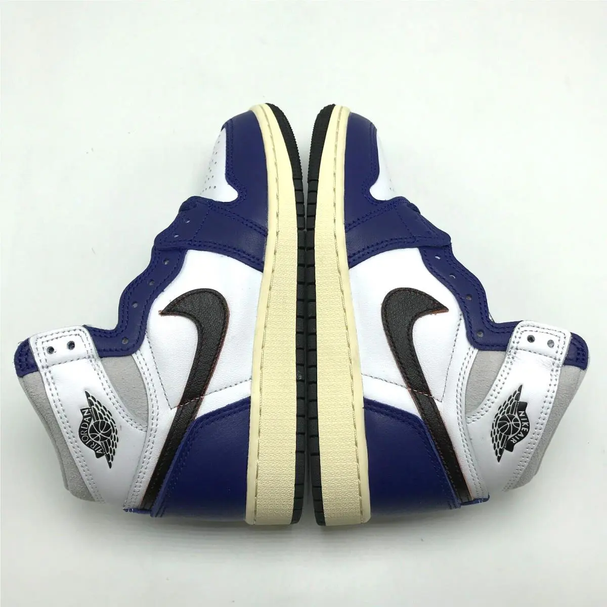 Nike shoes - Air Jordan 1 - Air - FD1437100 - White/Black-Neutral Grey-Deep Royal Blue-Muslin 11