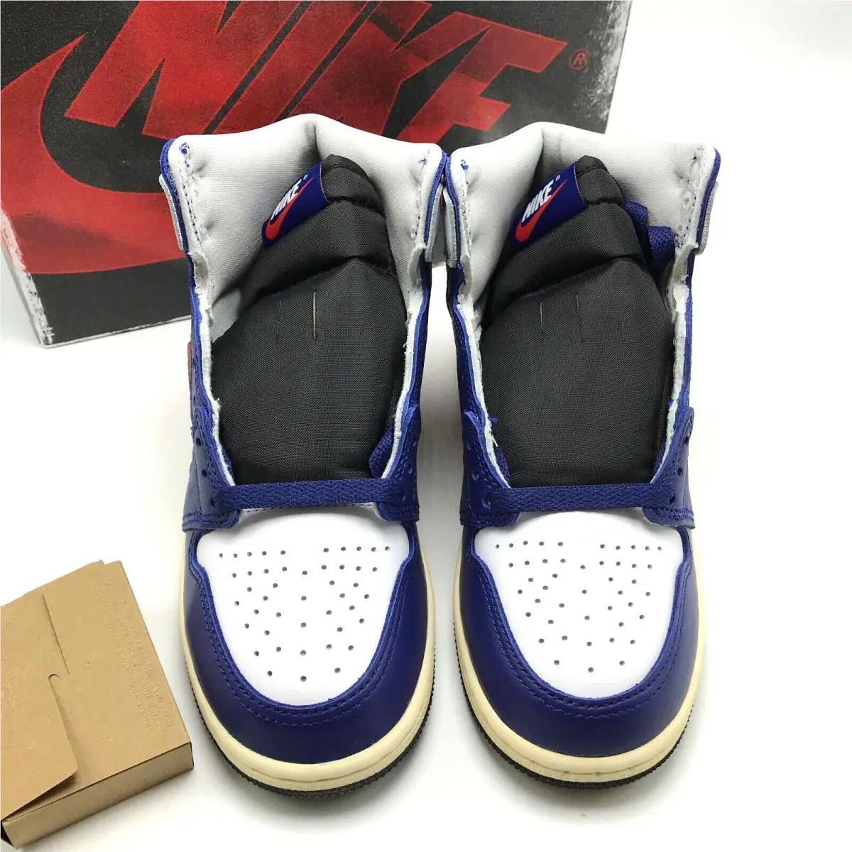 Nike shoes - Air Jordan 1 - Air - FD1437100 - White/Black-Neutral Grey-Deep Royal Blue-Muslin 1