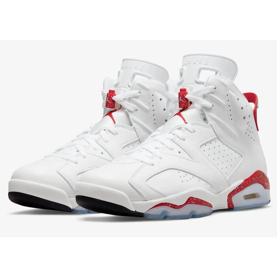Nike shoes - Jordan Retro 6 - Retro - CT8529 162 - White/University Red/Black 6