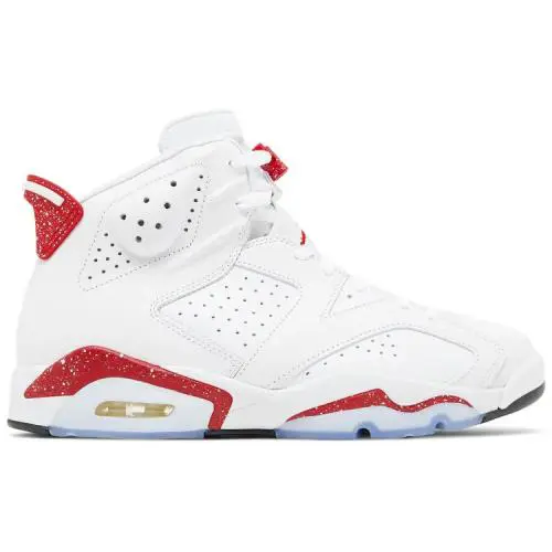 Nike shoes - Jordan Retro 6 - Retro - CT8529 162 - White/University Red/Black 4