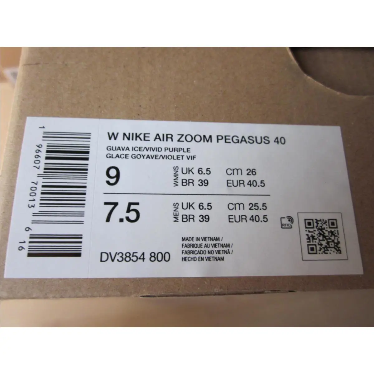Nike shoes - Nike Air Zoom Pegasus - Air Zoom Pegasus - Guava Ice/Vivid Purple 4