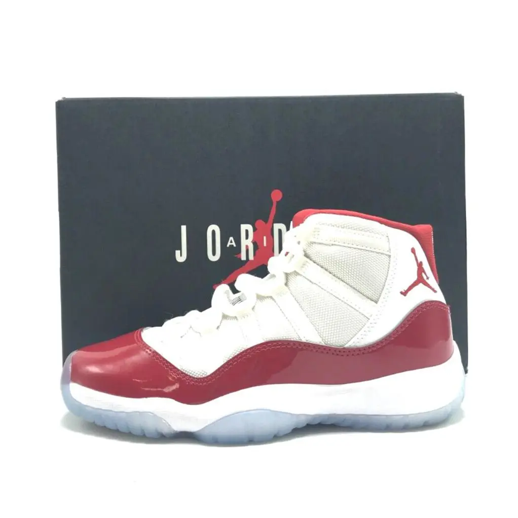 Unisex Youth Nike Air Jordan 11 Retro GS White/varsity Red 378038 116 - White