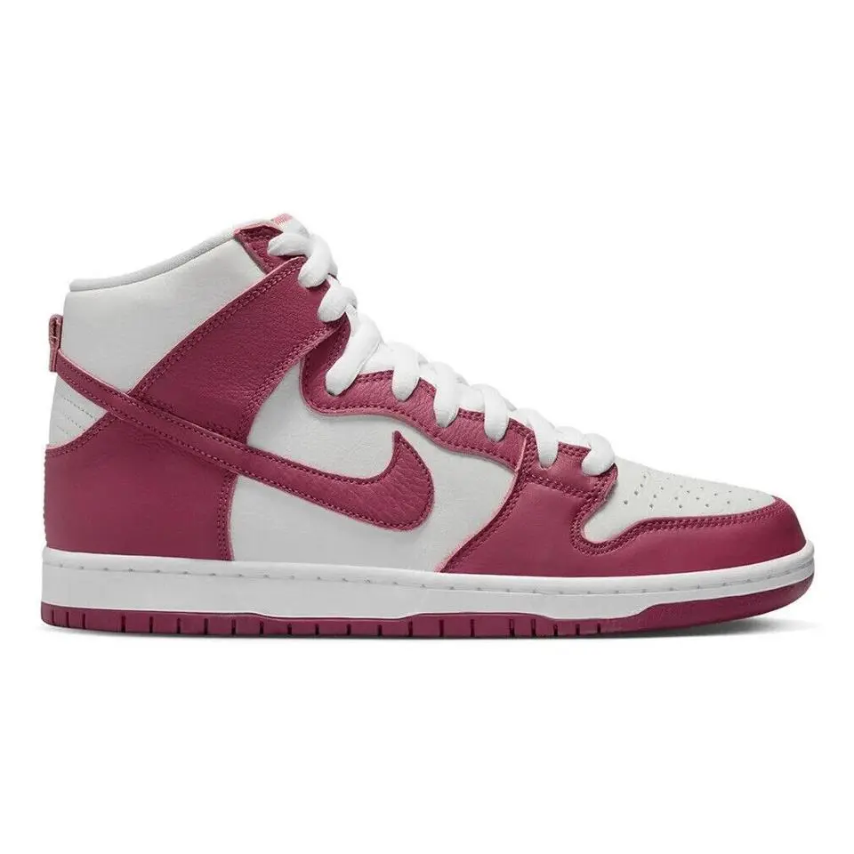 Nike shoes - Nike Dunk High Pro SB ISO - DQ4485 600 - White 3