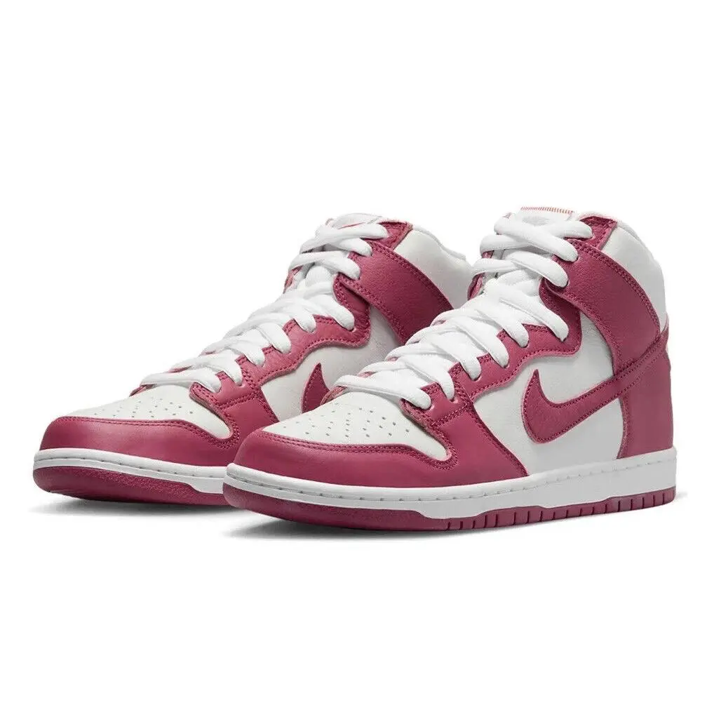 Nike shoes - Nike Dunk High Pro SB ISO - DQ4485 600 - White 5