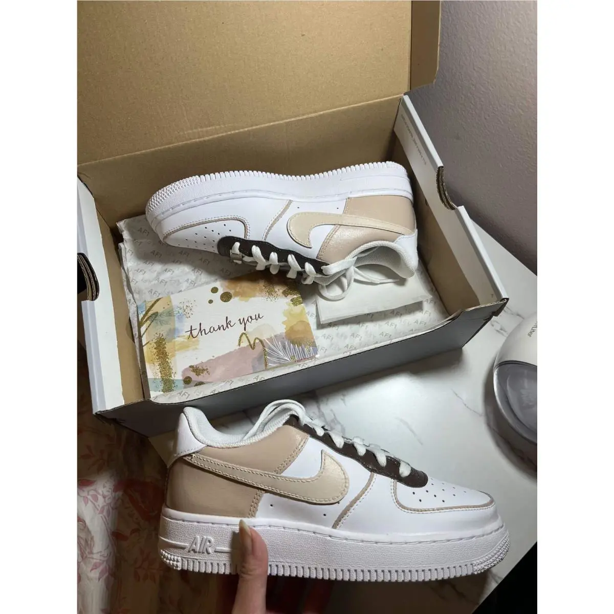 Nike shoes - Nike Air Force 1 - Air Force - DD8959-100 - Beige 4