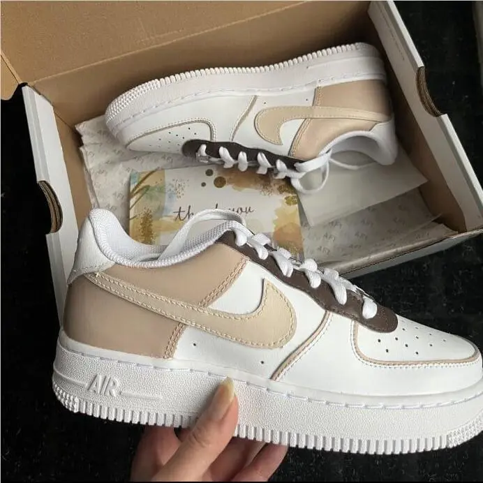 Nike shoes - Nike Air Force 1 - Air Force - DD8959-100 - Beige 18