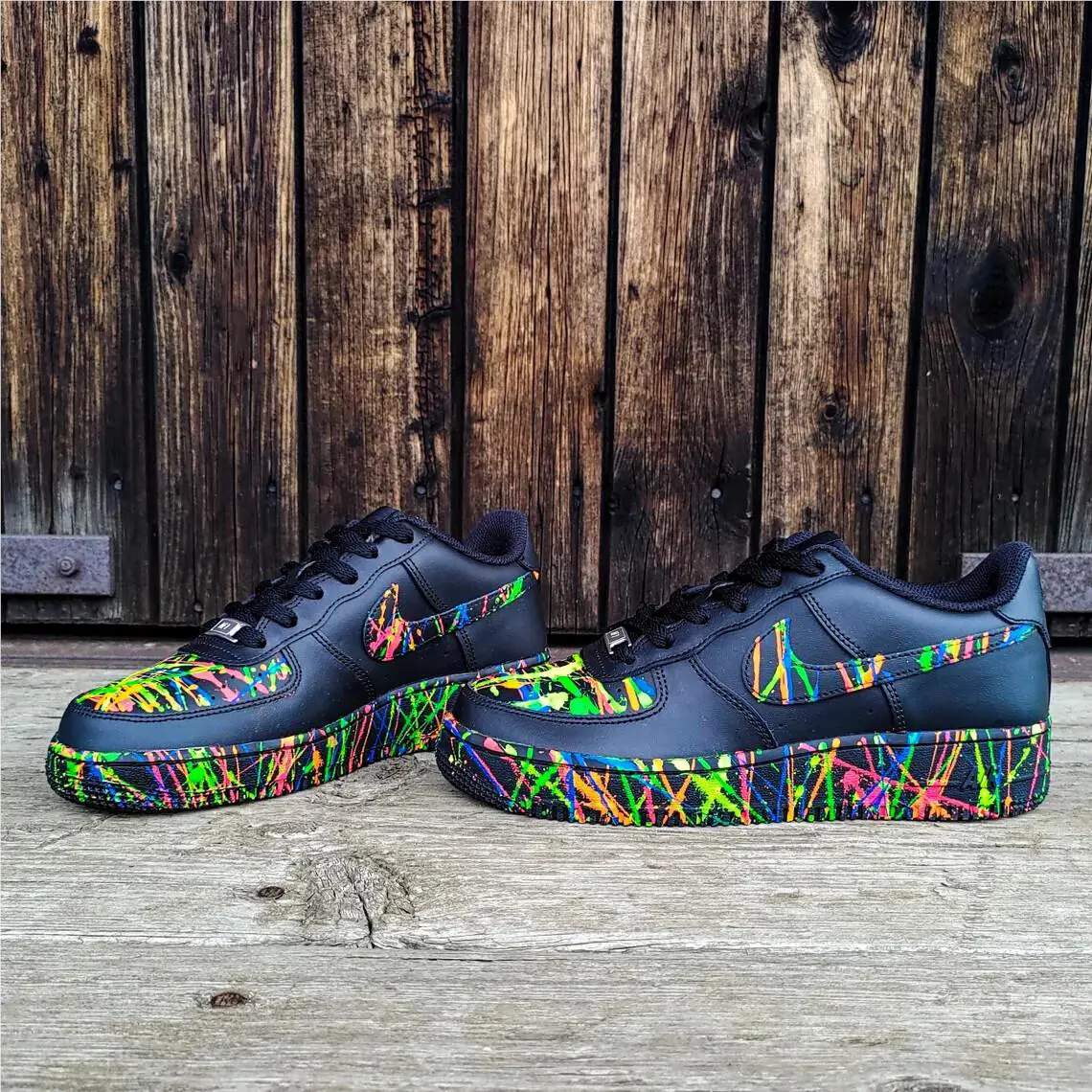 Nike shoes - Nike Air Force 1 - Air Force - DD8959-100 - Black 3