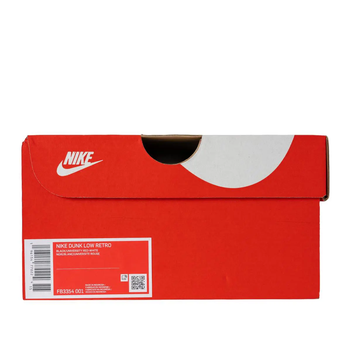 Nike shoes - FB3354-001-7.5 - FB3354-001-75 - Black/University Red-White, Main: Black 5
