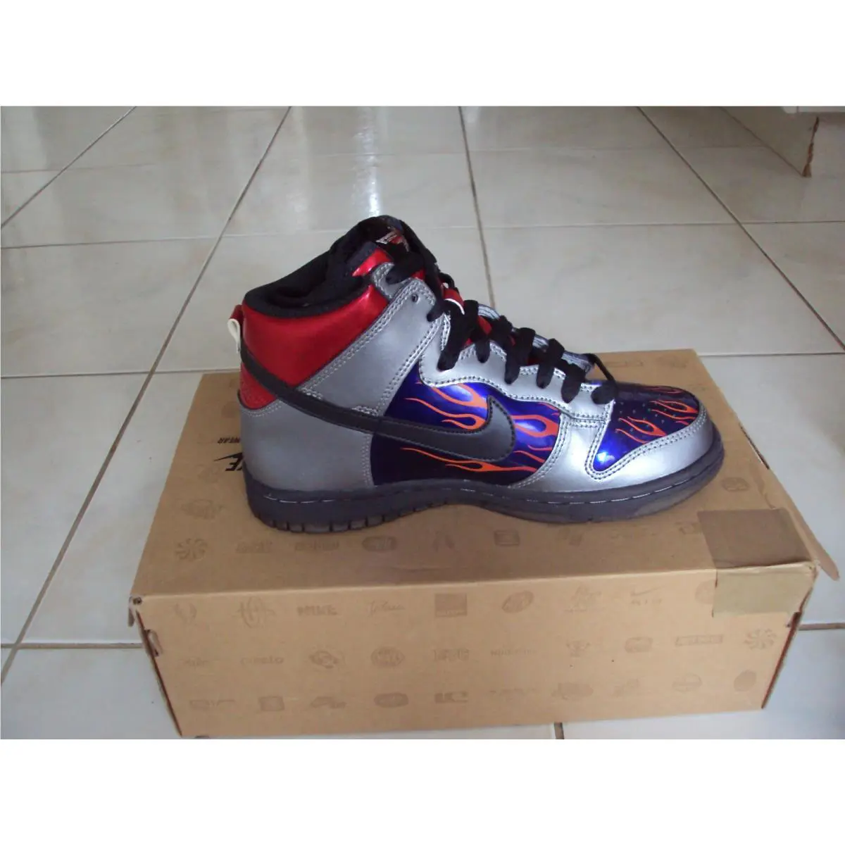 Nike shoes - Nike Dunk High - Dunk High - 308319-001 - Gray 2