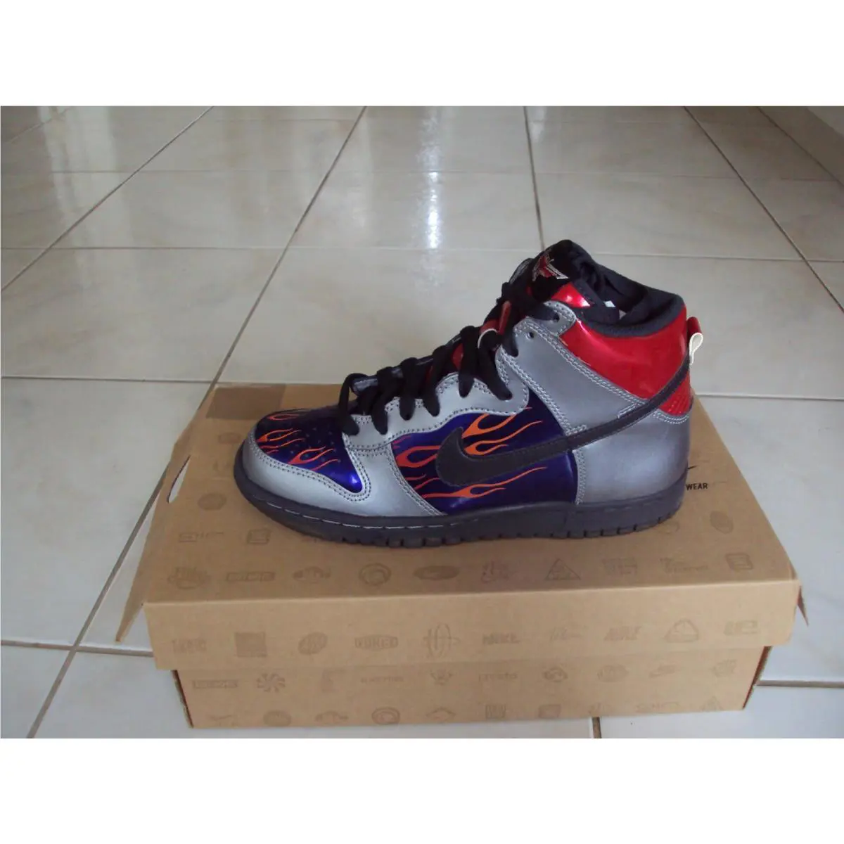 Nike shoes - Nike Dunk High - Dunk High - 308319-001 - Gray 4