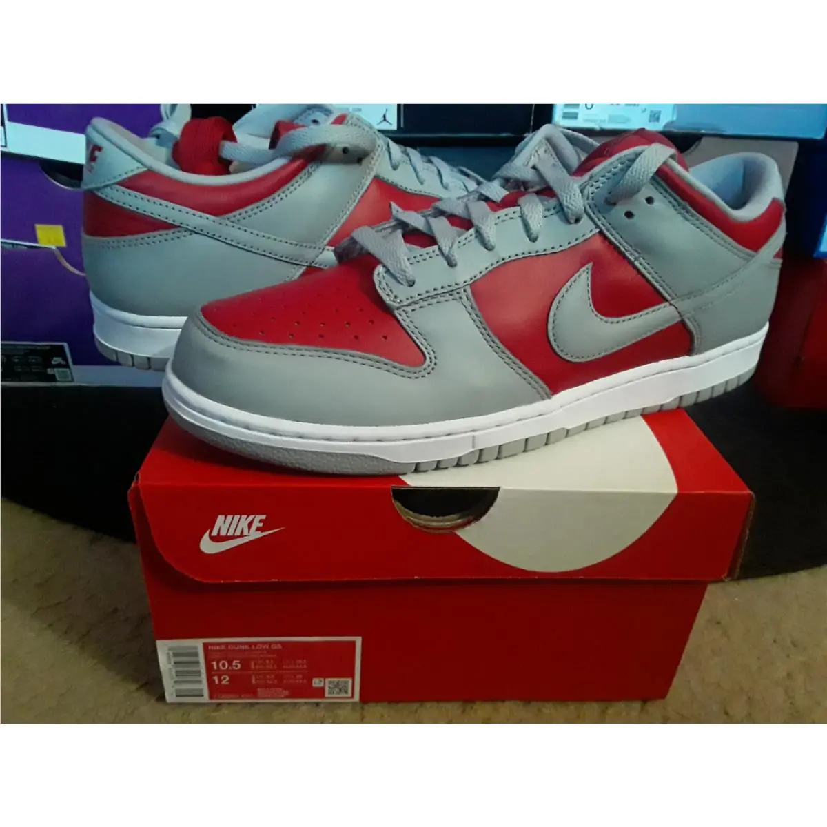Nike shoes - Nike Dunk Low - Dunk Low - FQ6965-600 - Red 6