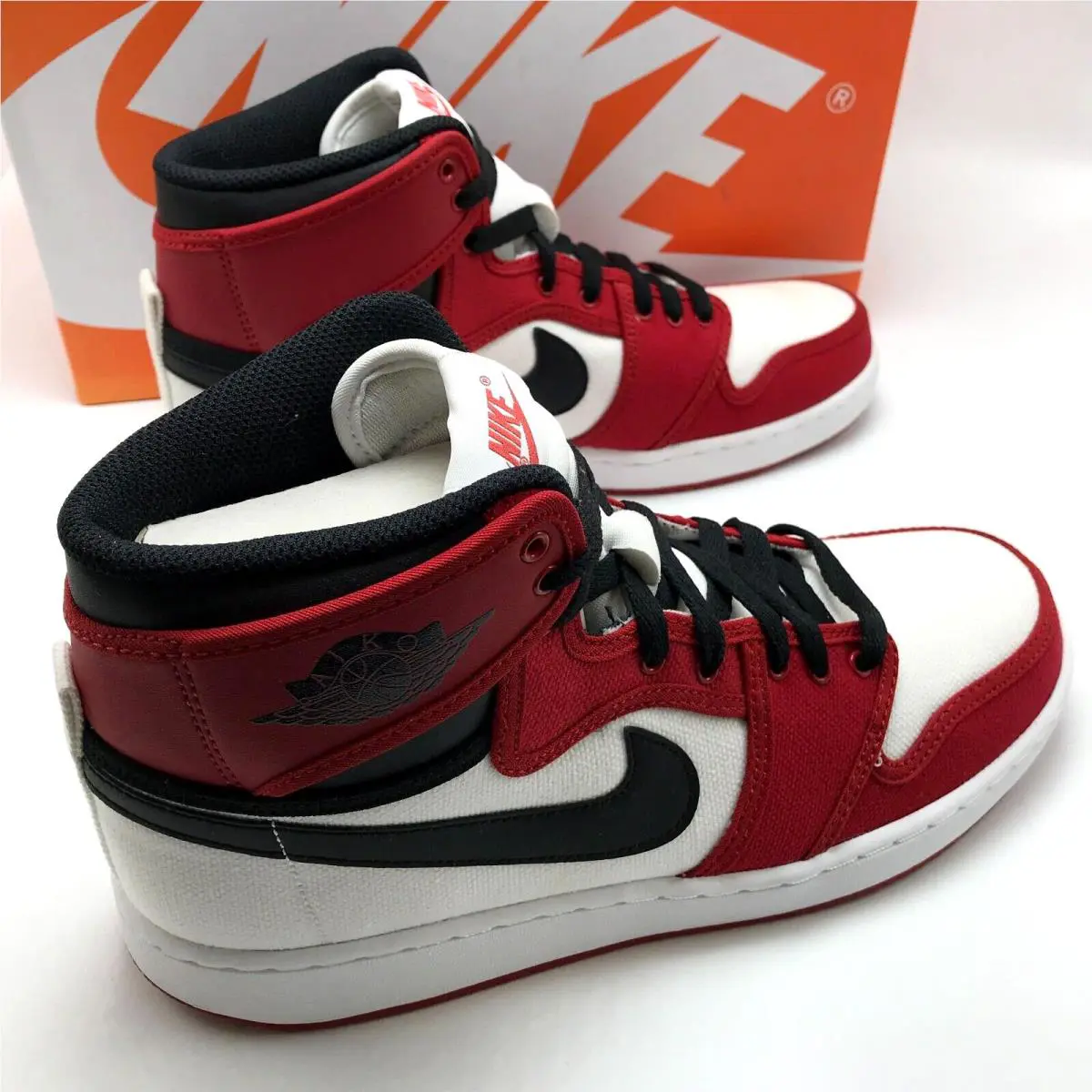 Nike shoes - Air Jordan 1 - Air - 638471-101 - White/Gym Red-Black 2