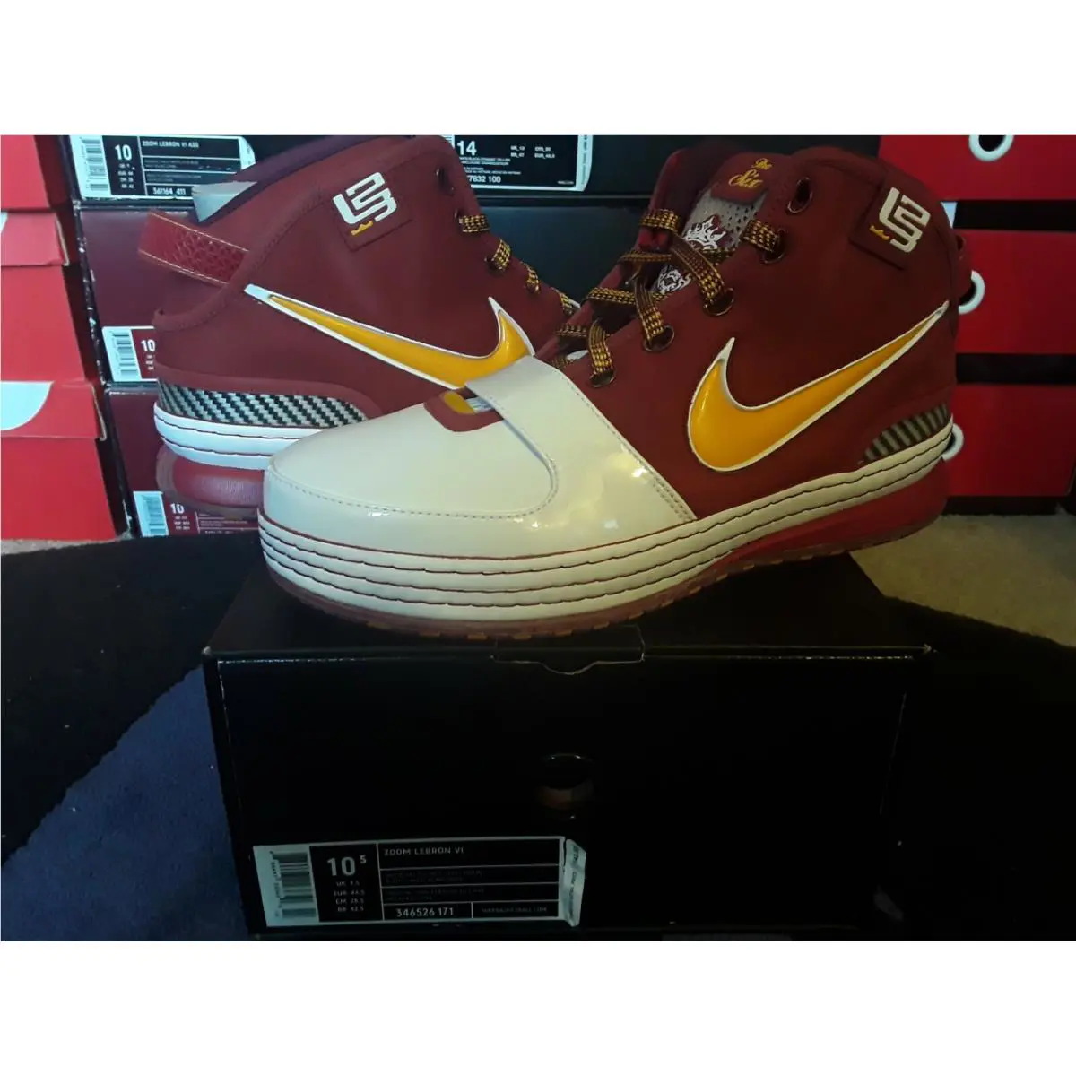 Nike shoes - Nike LeBron 6 - LeBron - 346526-171 - White 0
