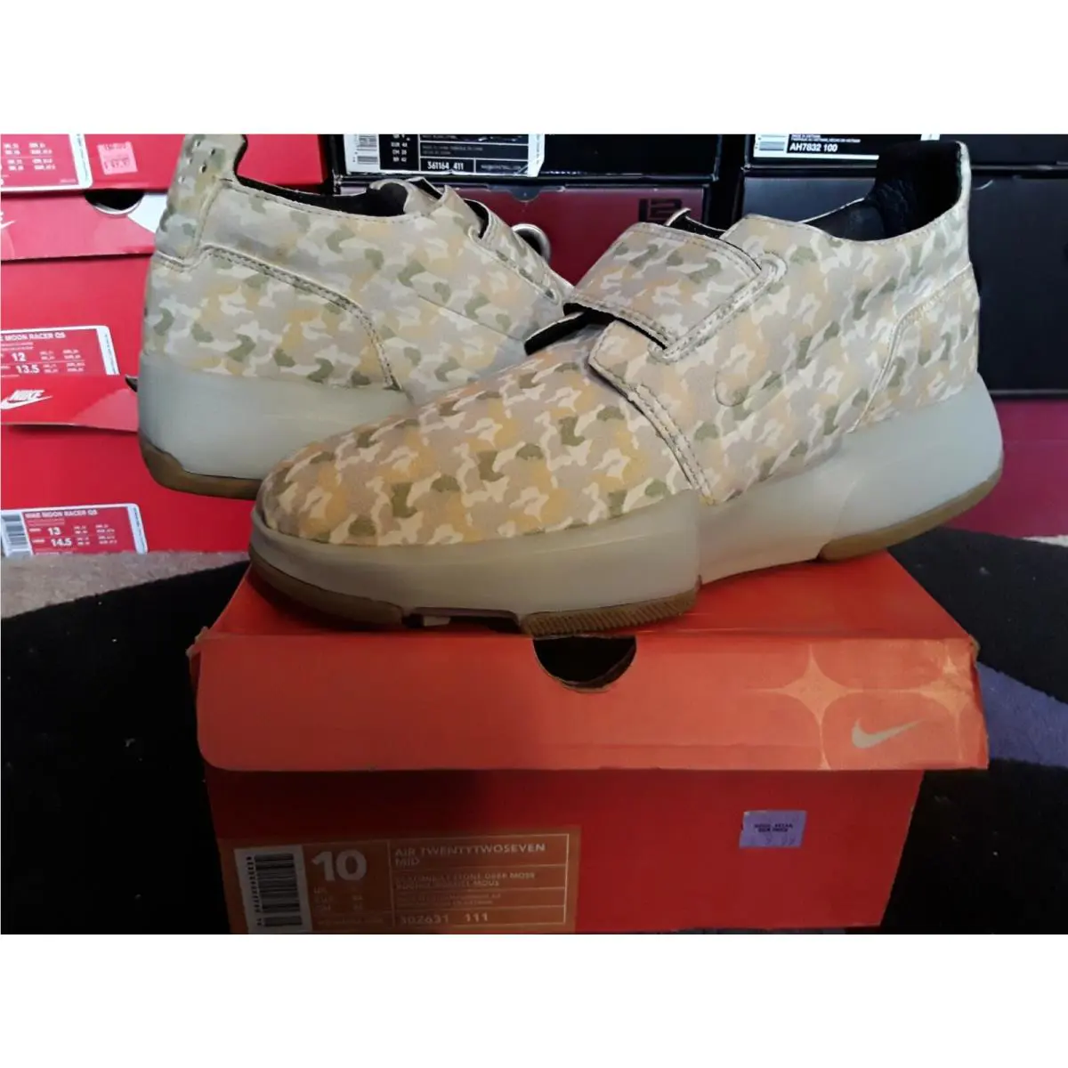 Nike shoes - Air TwentyTwoSeven  227 - Air TwentyTwoSeven - 302361 111 - Green 0