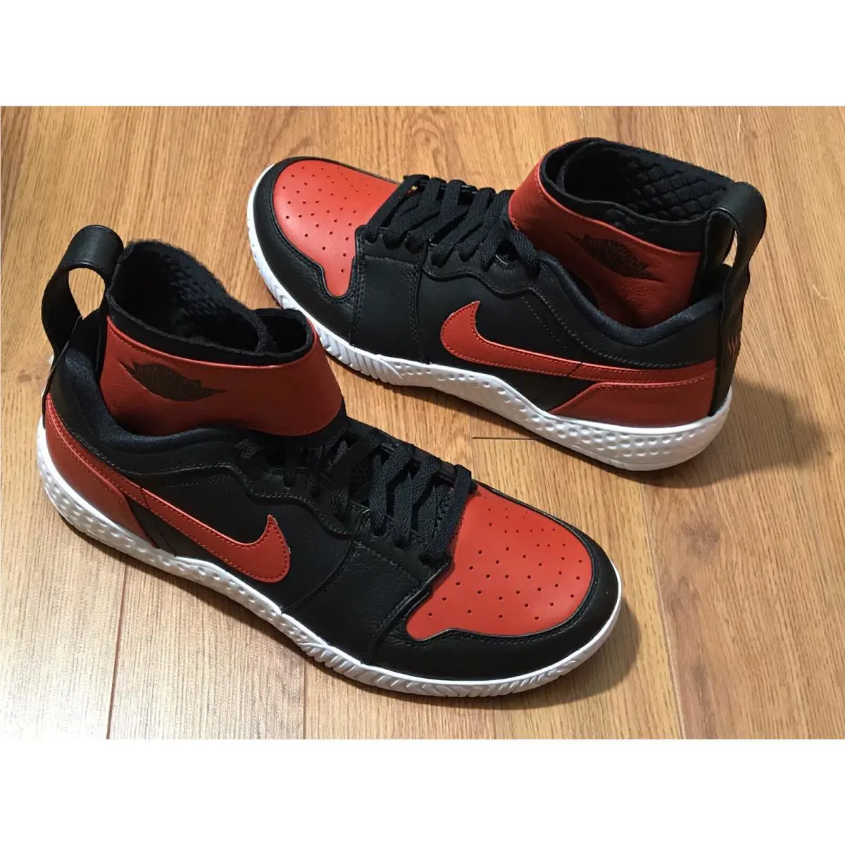 Nike shoes - Nike FLARE LG QS AJ1 - 878458-023 - Black, Varsity Red 0