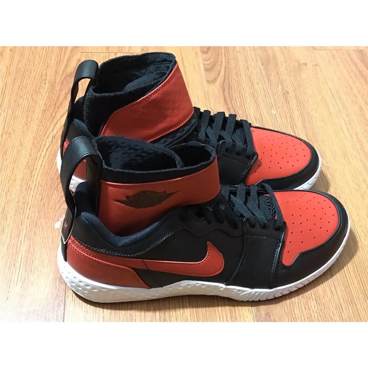 Nike shoes - Nike FLARE LG QS AJ1 - 878458-023 - Black, Varsity Red 2