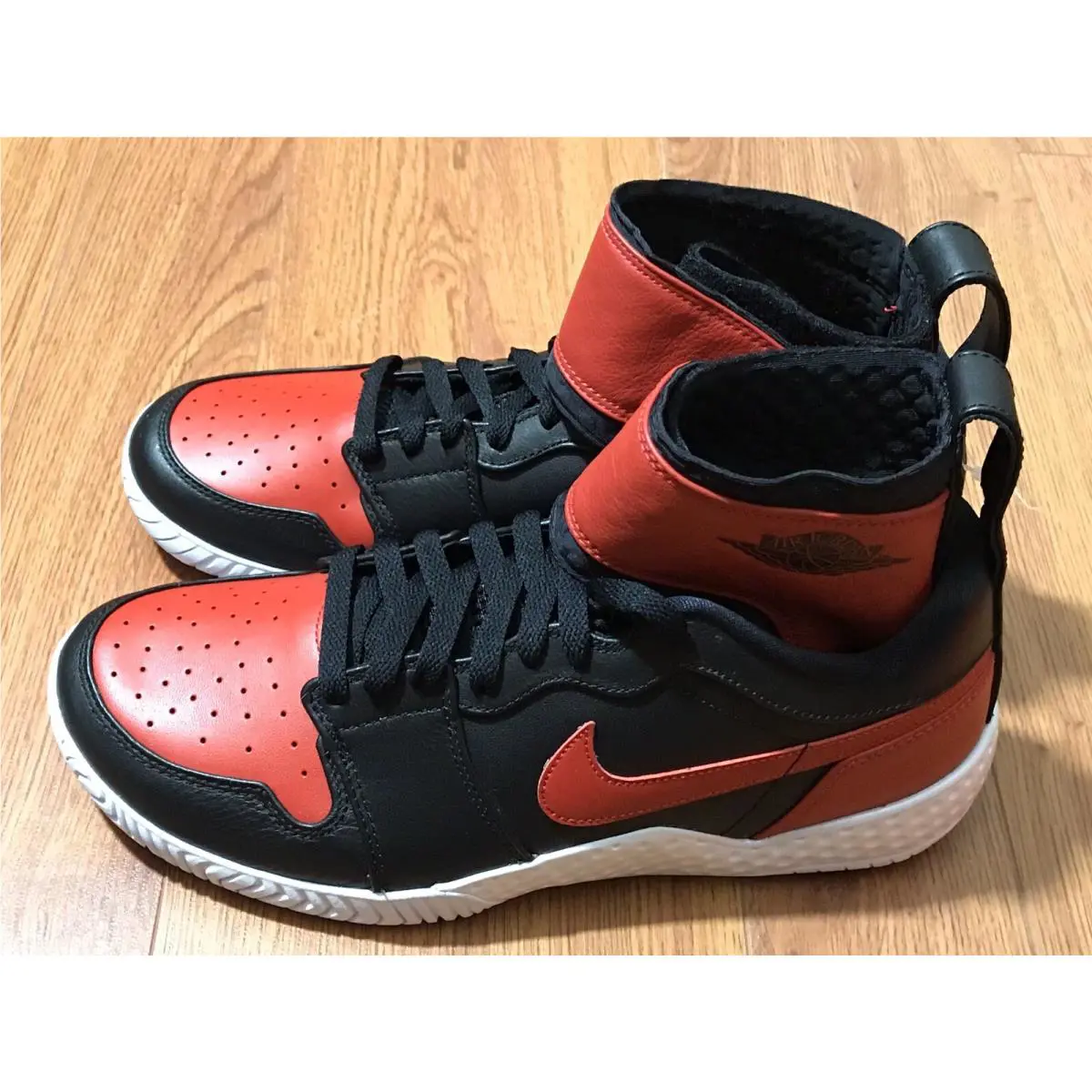 Nike shoes - Nike FLARE LG QS AJ1 - 878458-023 - Black, Varsity Red 4
