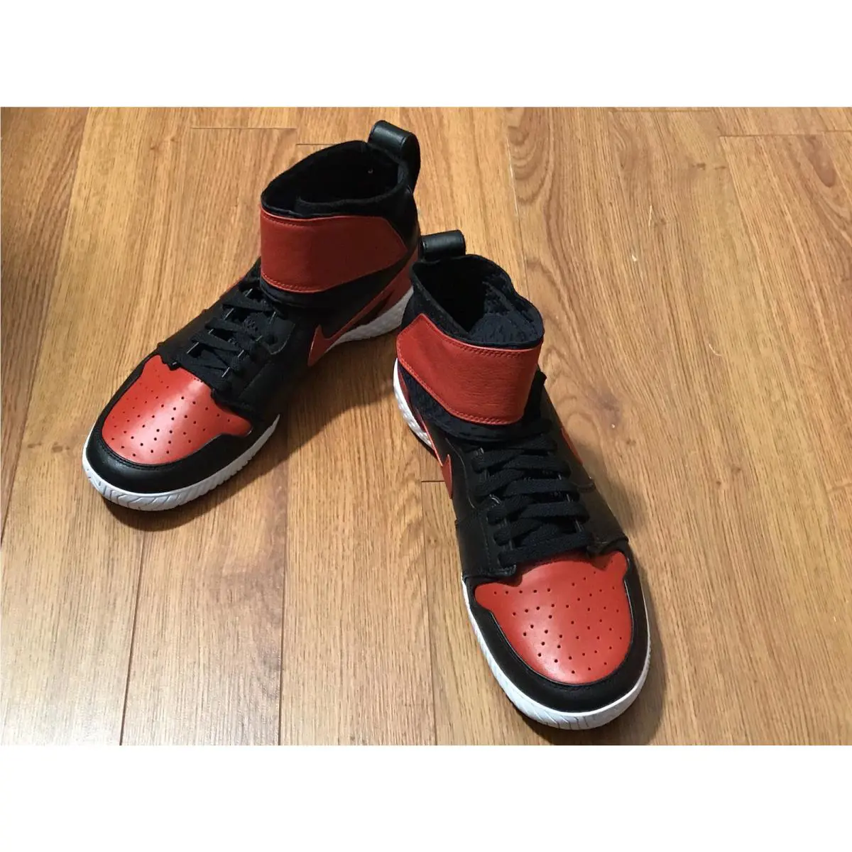 Nike shoes - Nike FLARE LG QS AJ1 - 878458-023 - Black, Varsity Red 5