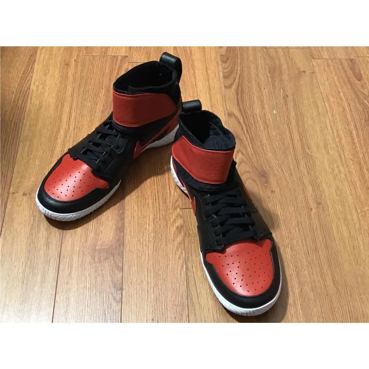 Nike shoes - Nike FLARE LG QS AJ1 - 878458-023 - Black, Varsity Red 16