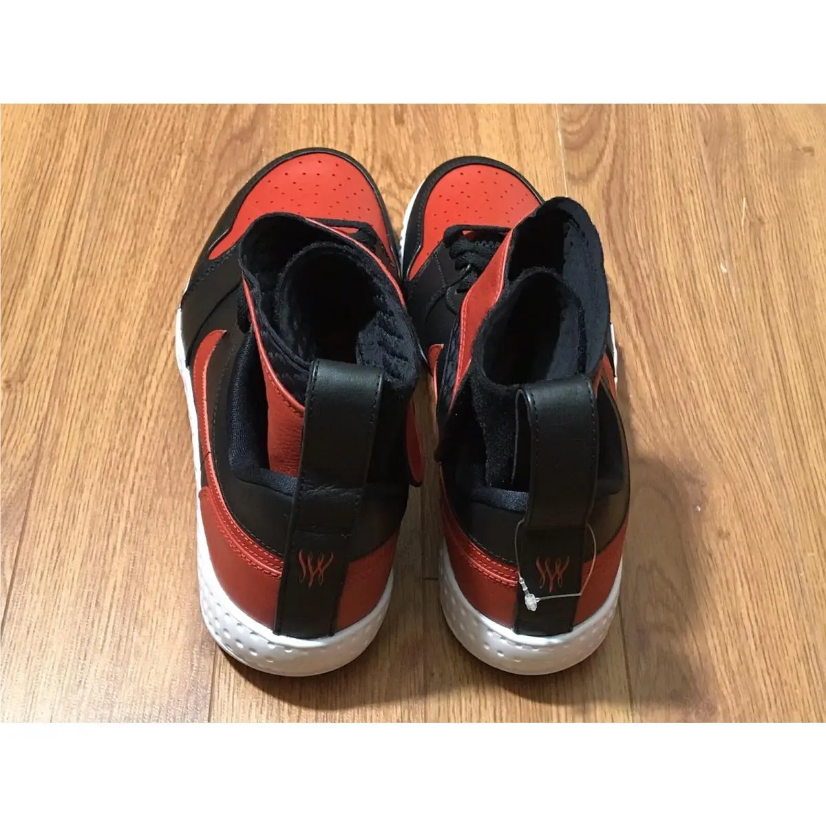 Nike shoes - Nike FLARE LG QS AJ1 - 878458-023 - Black, Varsity Red 18