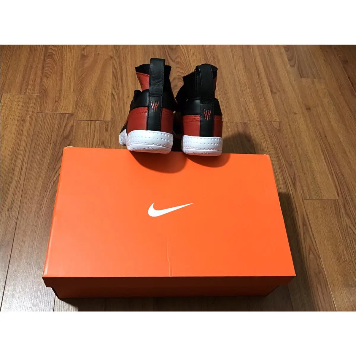 Nike shoes - Nike FLARE LG QS AJ1 - 878458-023 - Black, Varsity Red 8