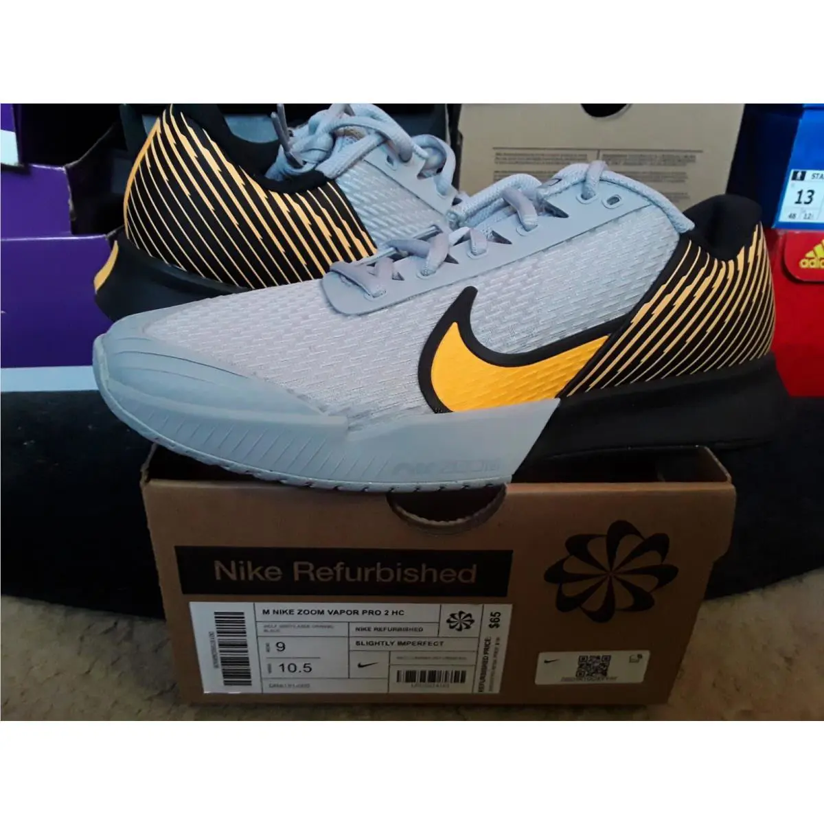 Nike shoes - Nike Air Zoom Vapor - Air Zoom Vapor - DR6191-005 - Gray 6