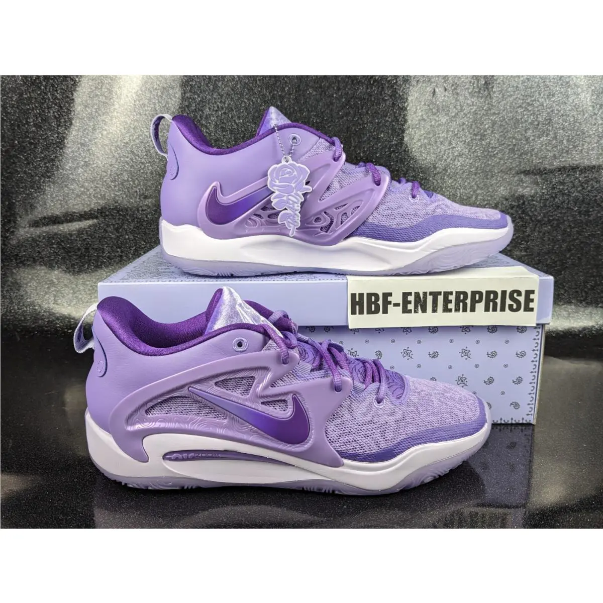 Nike shoes - Nike KD 15 - FJ1216-500 - Space Purple/Oxygen Purple 10
