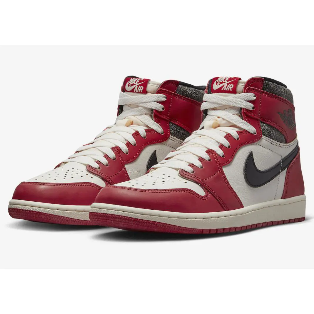 Nike shoes - Retro 1 High OG - Retro High - DZ5485 612 - Varsity Red/Black/Sail/Muslin 3