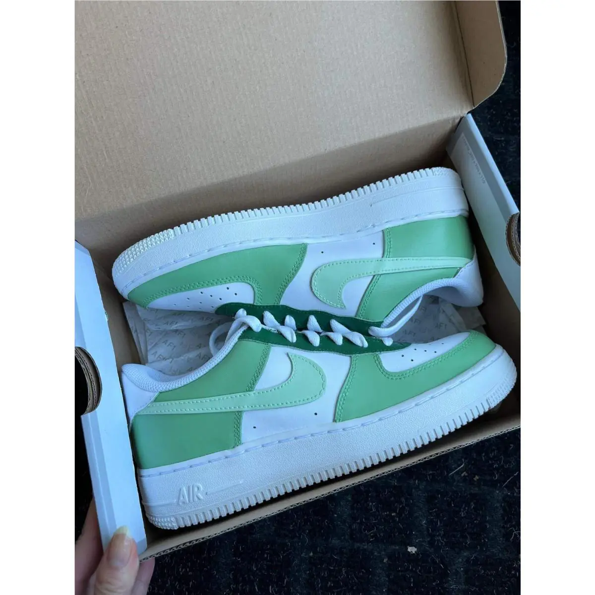 Nike shoes - Nike Air Force 1 - Air Force - DD8959-100 - Green 17