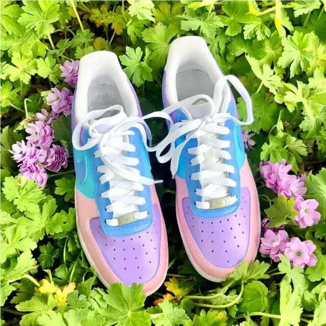 Nike shoes - Nike Air Force 1 - Air Force - DD8959-100 - Multicolor, Two Tone: Candy Pastel Pink Purple Blue 2
