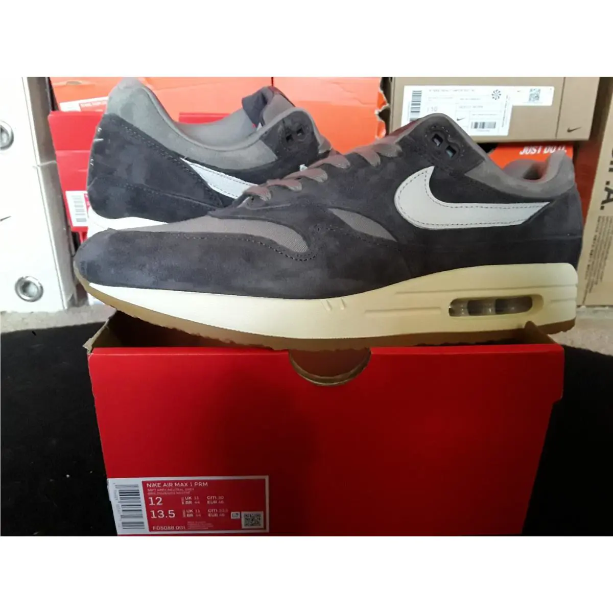 Nike shoes - Nike Air Max 1 Premium - FD5088-001 - Gray 0