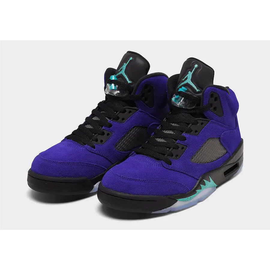 Nike shoes - Jordan 5 - Purple/Black 1