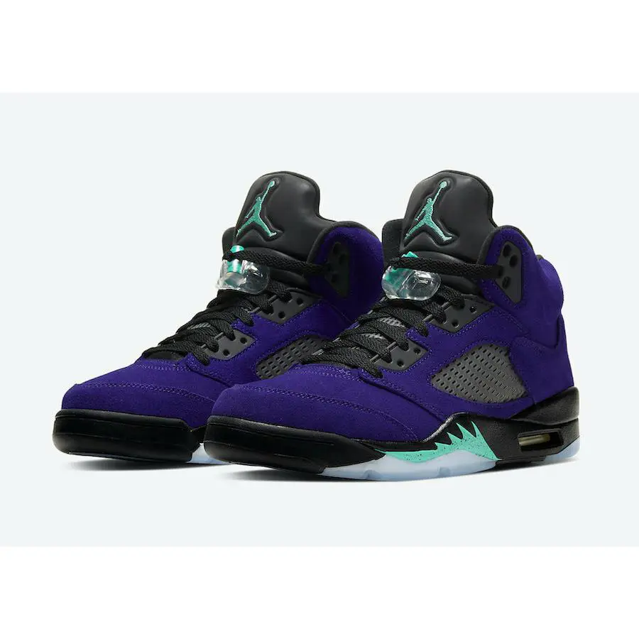 Nike shoes - Jordan 5 - Purple/Black 2