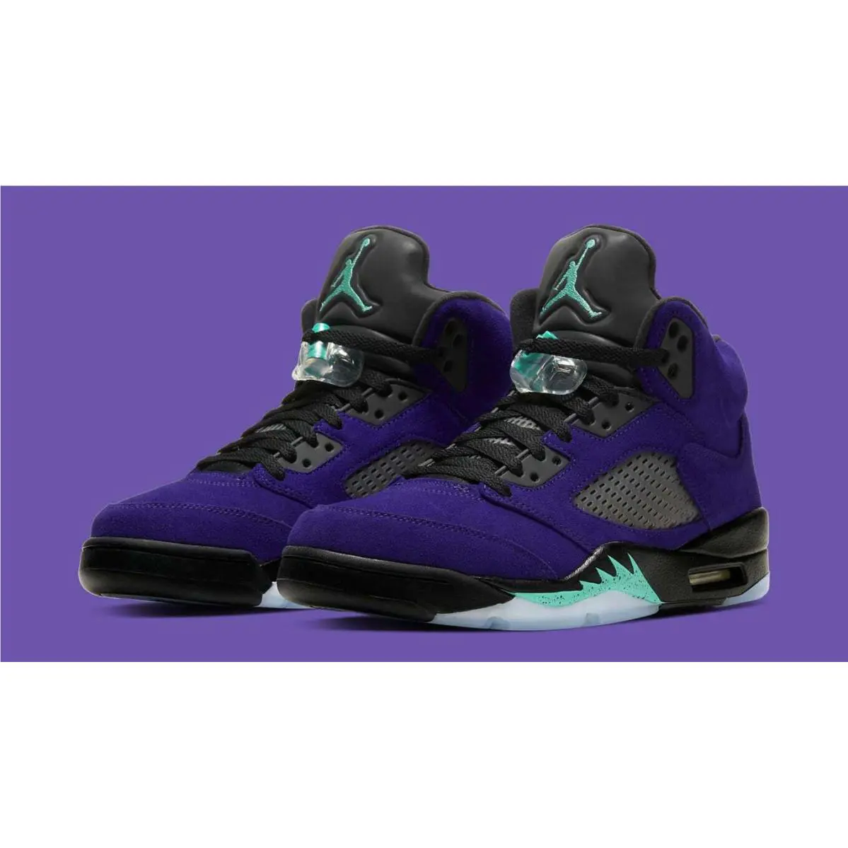 Nike shoes - Jordan 5 - Purple/Black 3