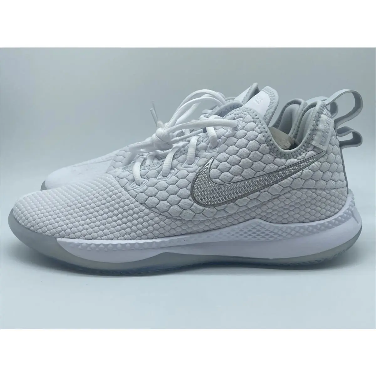 Nike shoes - Nike Lebron Witness III PRM - AO4433-101 - White/Chrome-Pure Platinum 0