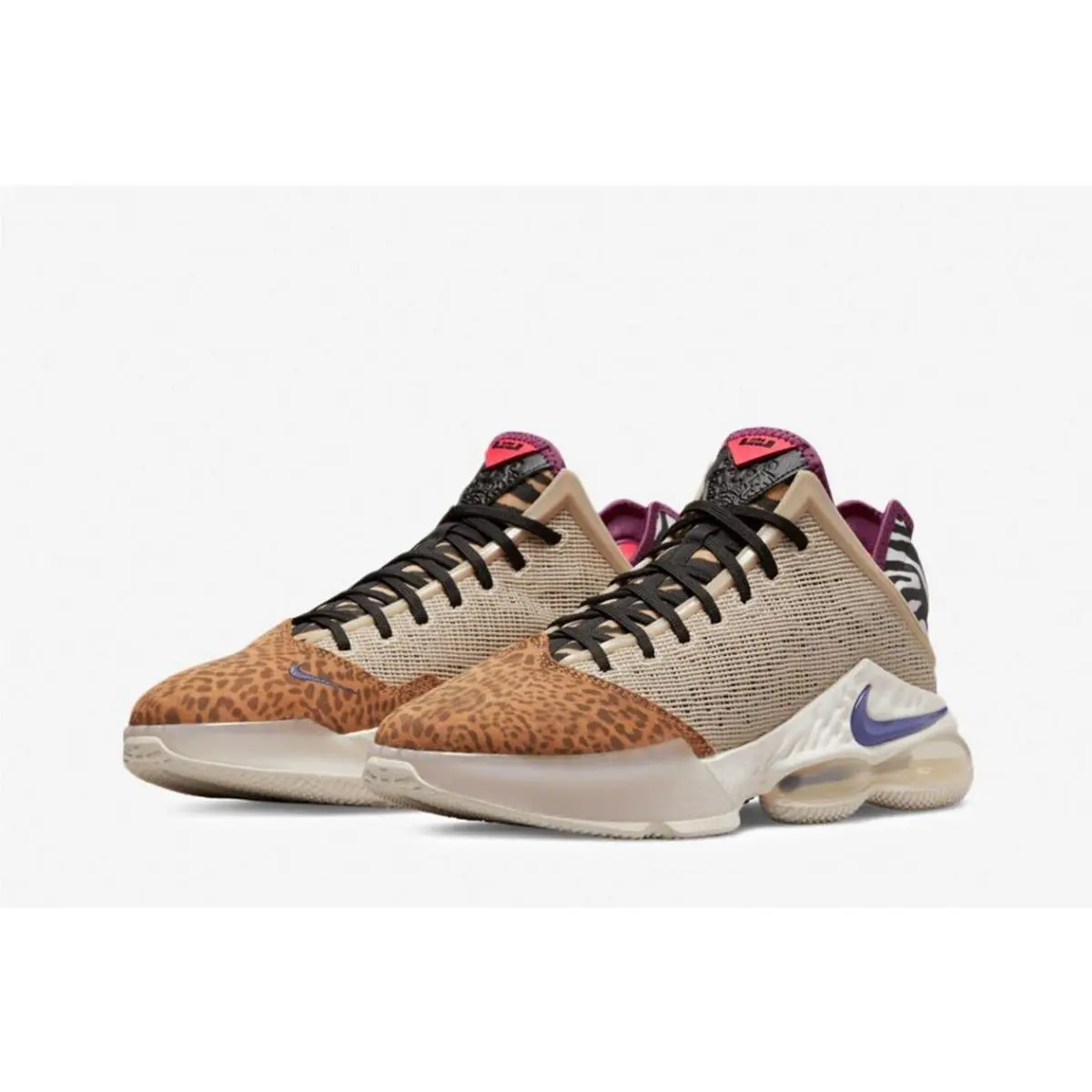 Nike shoes - Nike LeBron 19 - LeBron - Rattan | Dark Iris | Sail | Black 5
