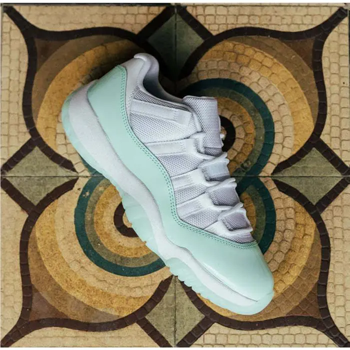 Nike shoes - Air Jordan 11 Low - Air Low - AH7860-103 - Green 0