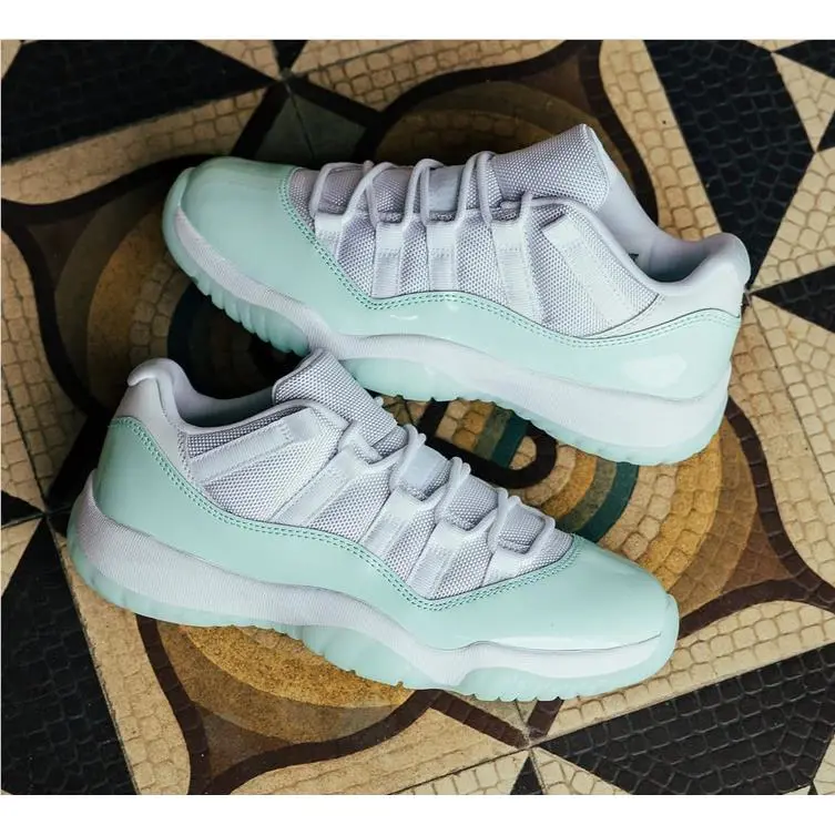 Nike shoes - Air Jordan 11 Low - Air Low - AH7860-103 - Green 5