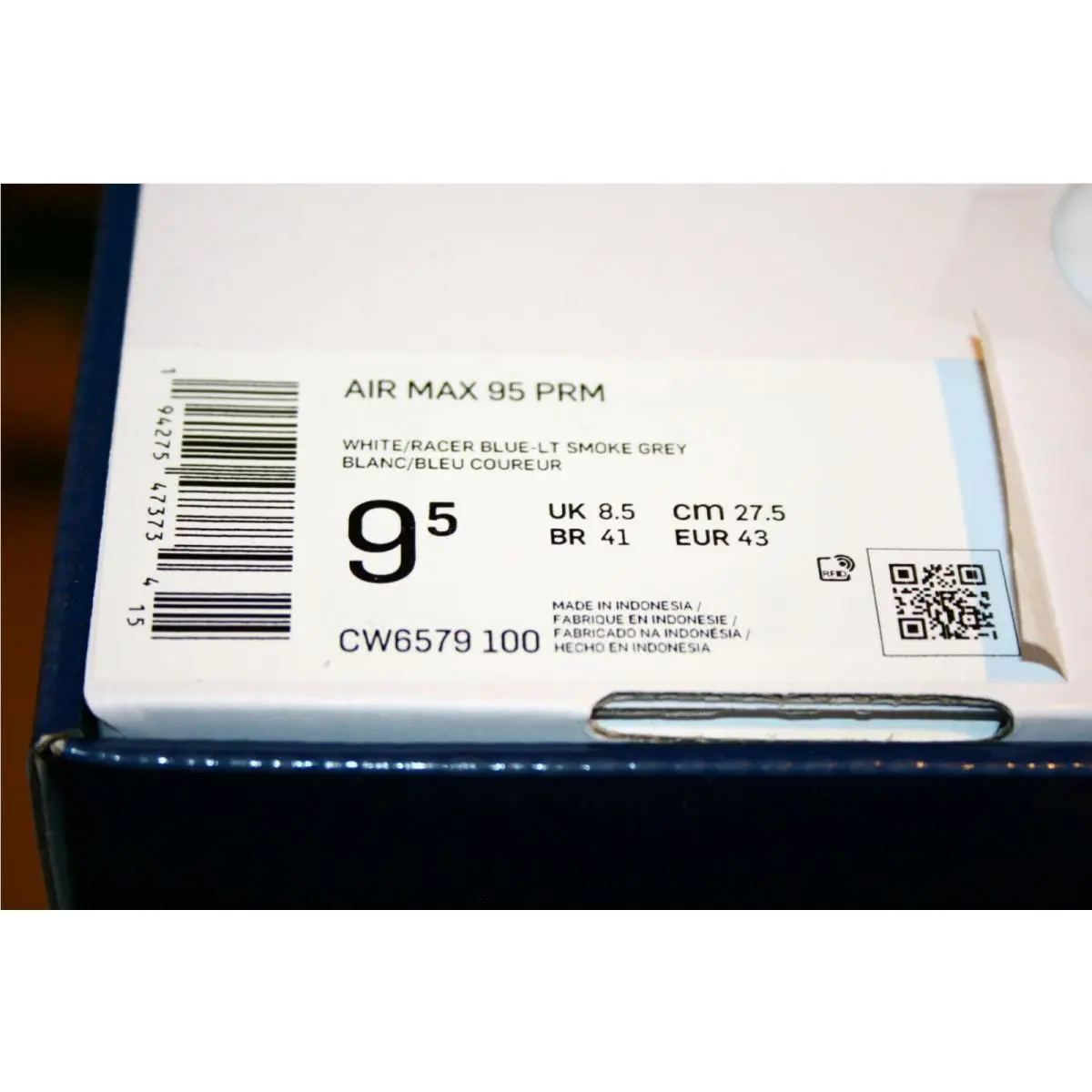 Nike shoes - Nike Air Max 95 - Air Max - CW6579-100 - Black 3