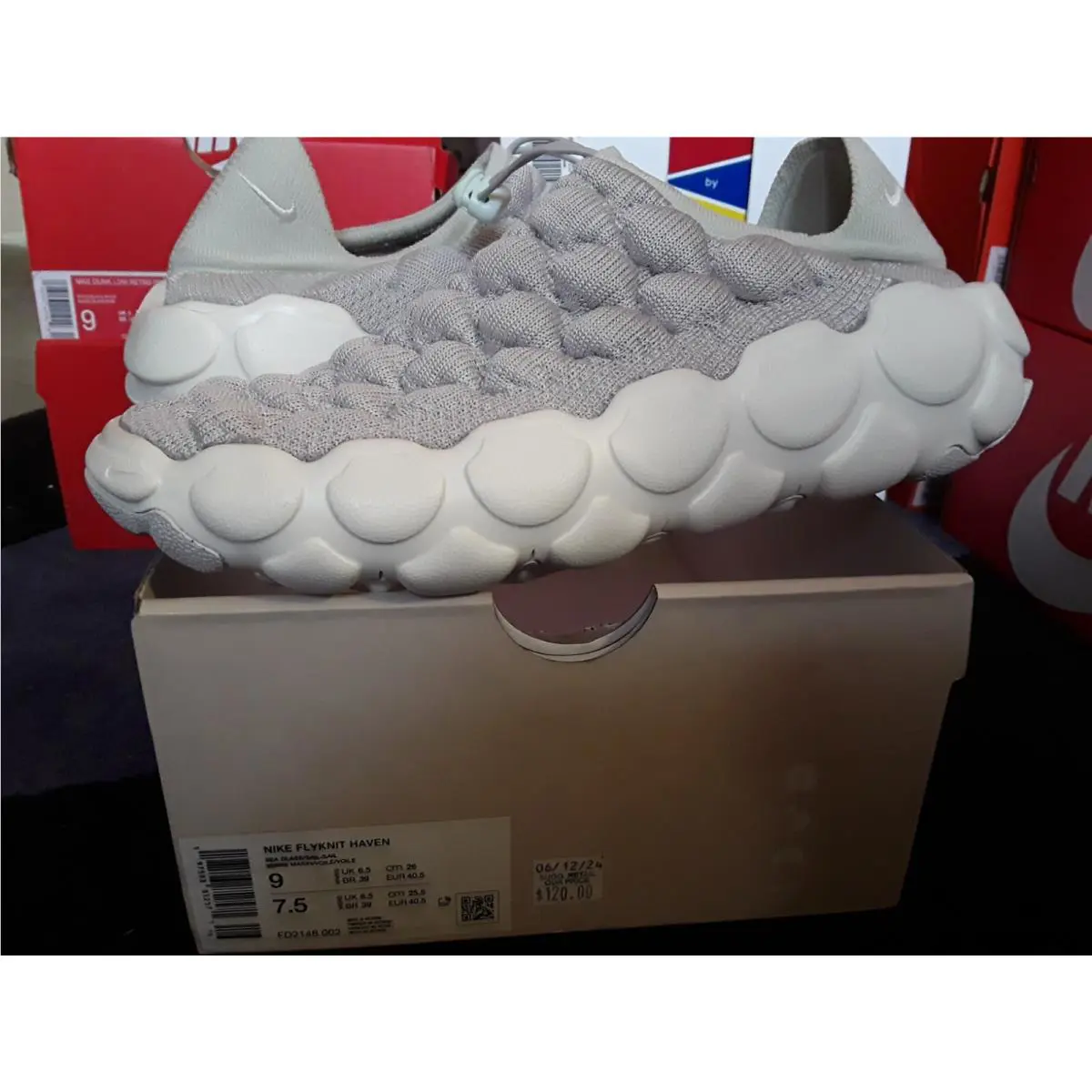 Nike shoes - Flyknit Haven - Flyknit Haven - Fd2148-002 - Gray 4