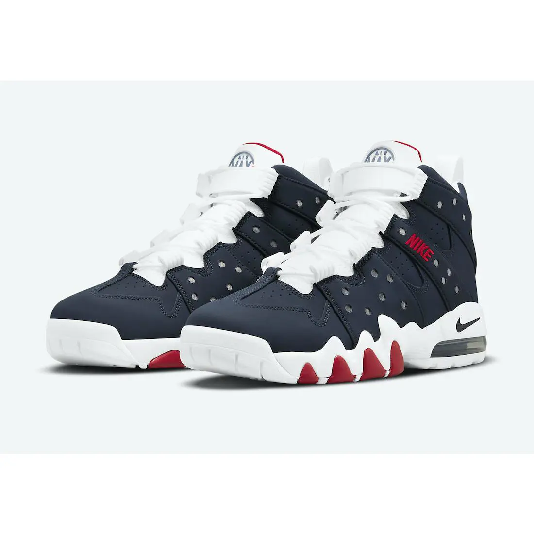 Nike shoes  - Obsidian/Gym Red/White 2