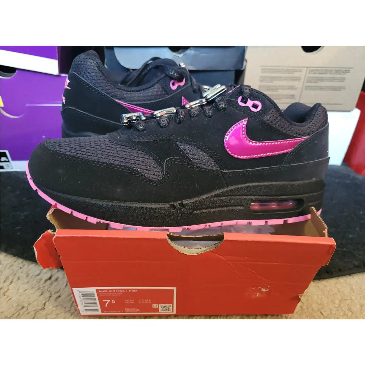 Nike shoes - Nike Air Max 1 - Air Max - HV2302-001 - Black 0