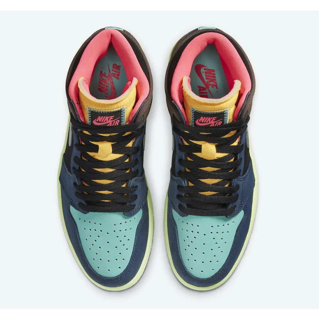 Nike shoes - Nike Men`s Air Jordan 1 High OG - 555088-201 - Bio Hack 8
