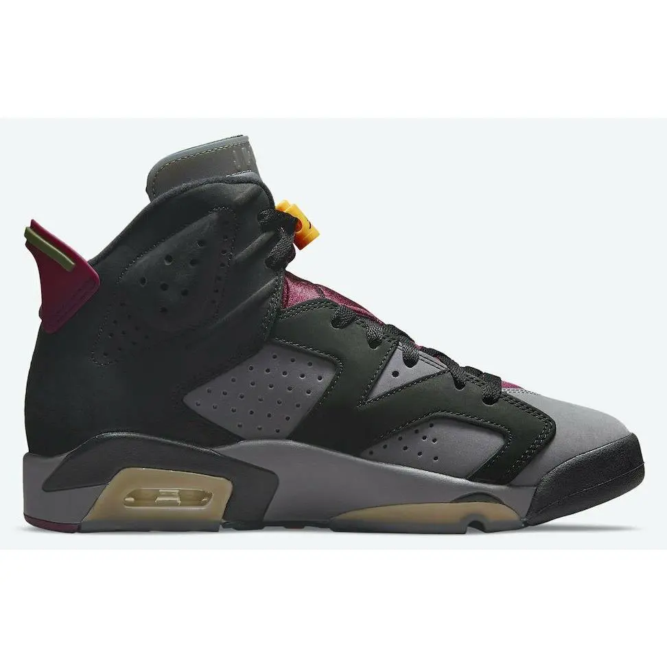 Nike shoes - Jordan Retro 6 - Retro - CT8529 063 - Black/Light Graphite/Dark Grey/Bordeaux 2