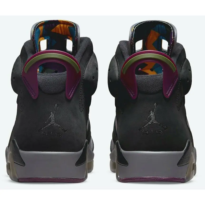Nike shoes - Jordan Retro 6 - Retro - CT8529 063 - Black/Light Graphite/Dark Grey/Bordeaux 4