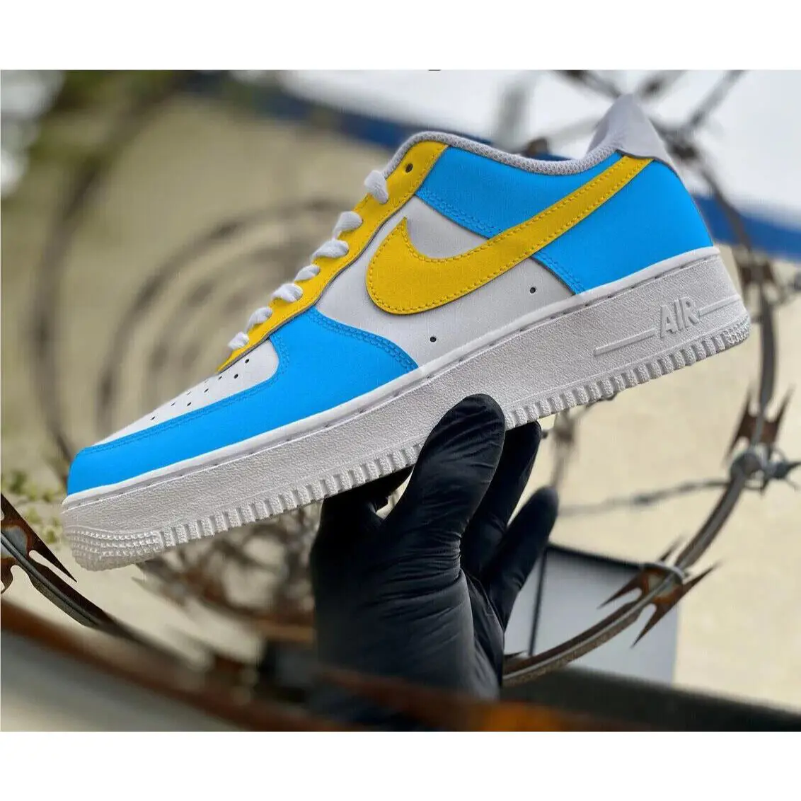 Nike shoes - Nike Air Force 1 - Air Force - DD8959-100 - Blue 15